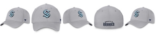 Authentic NHL Headwear Fanatics Branded Men's Seattle Kraken Primary Logo Flex Cap